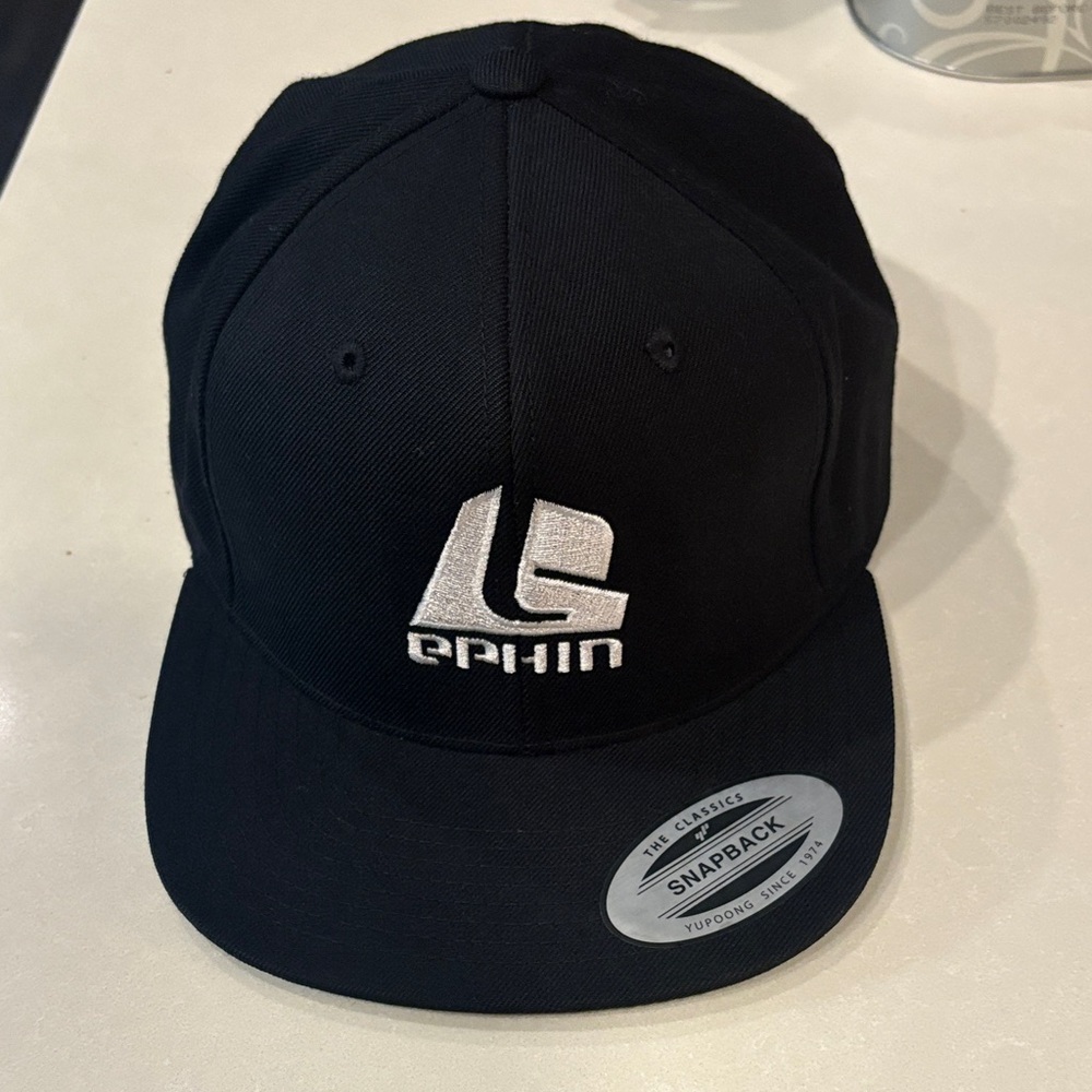 Black Snapback Hat